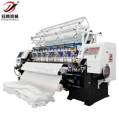 Fabryka używa komputera Shuttle Lock Stitch Multi Needle Quilting Machine do produkcji pościel