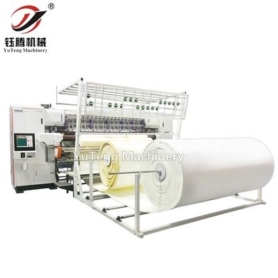 Ciągłe zamykanie szwy skomputeryzowane łańcuch szwy Quilting Machine 1200RPM