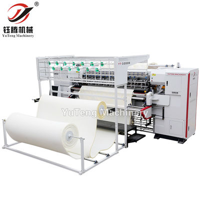 Ciągłe zamykanie szwy skomputeryzowane łańcuch szwy Quilting Machine 1200RPM