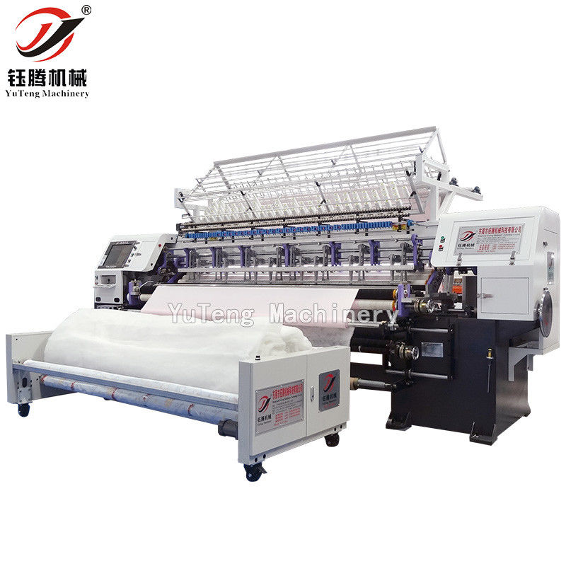 Zamknij szycie Multi Needle Quilting Machine For Comforter Bed Cover Making Machine Przemysłowa maszyna do quiltingu